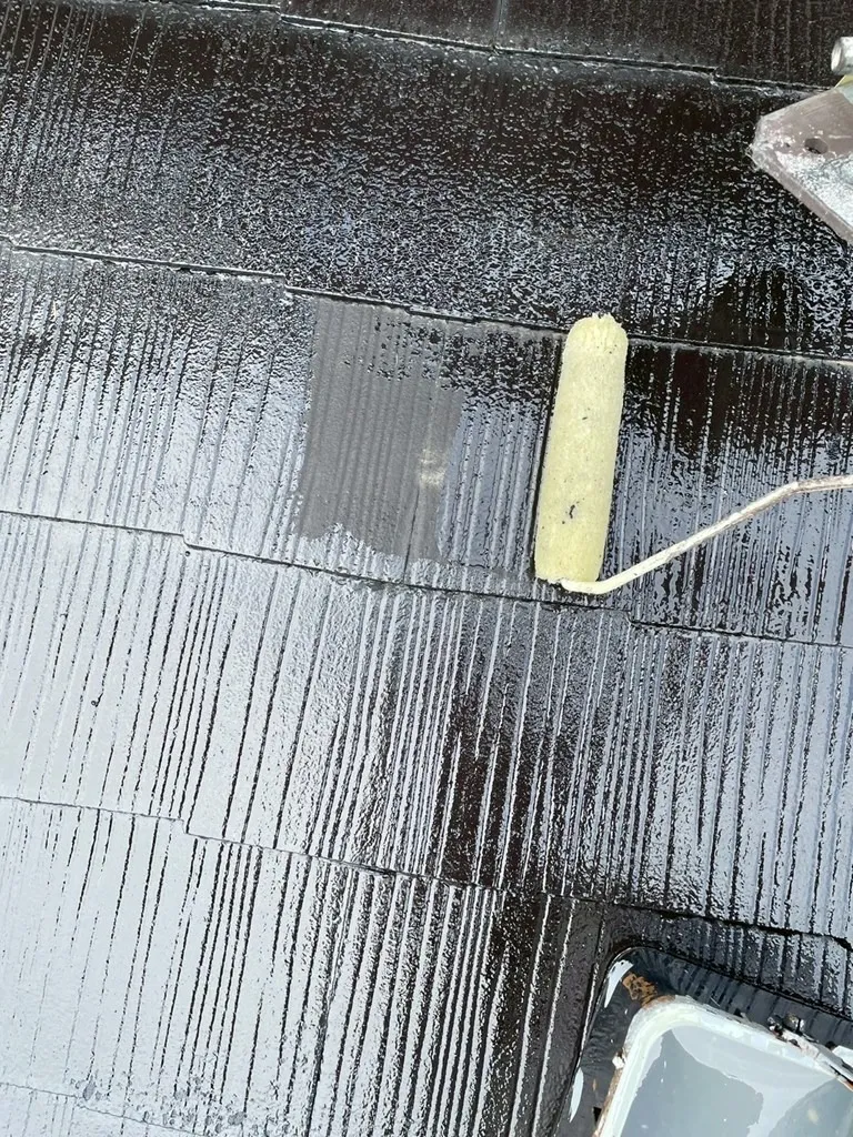 【福岡県 小郡市 T様邸】屋根下塗り